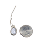 Crystal Quartz Natural Stone  925 Silver Necklace